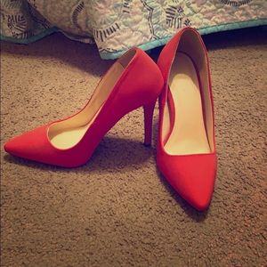Red Charlotte Russe Pumps